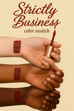 Load image into Gallery viewer, Luxury Liquid Lipstick (Strictly Business)
